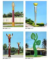 祥云火炬内透光LED宅男在线观看 民族特色牛角宅男在线观看