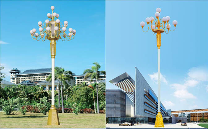 东莞宅男666视频社区照明景观道路照明中华灯效果图