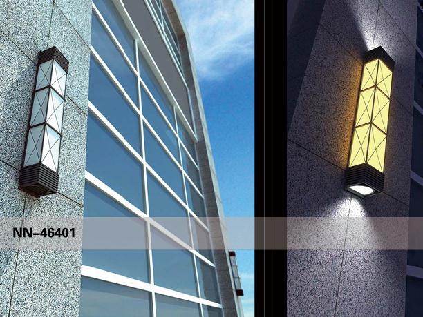 宅男666视频社区照明户外LED仿云石墙壁灯效果图