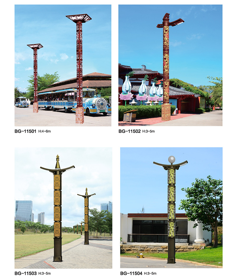 中式特色仿古立柱镂空LED宅男在线观看