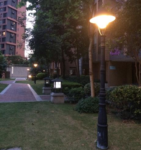 宅男666视频社区照明小区景观庭院灯照明效果图