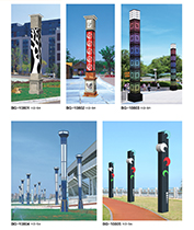 印花方柱内透光广场LED宅男在线观看