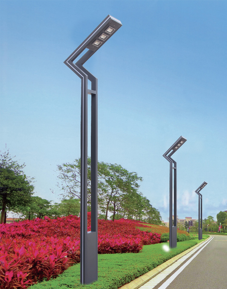 宅男666视频社区照明3米现代简约铝型材LED庭院灯图片