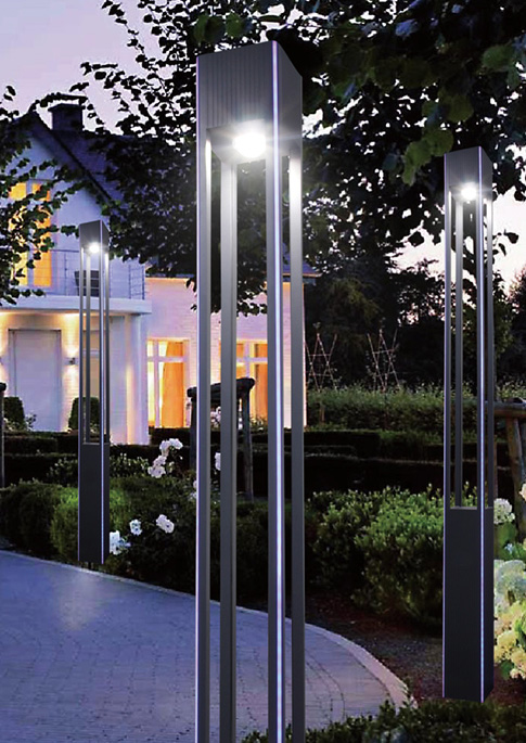 宅男666视频社区照明定制3米铝型材LED现代庭院灯报价