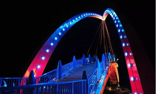 东莞宅男666视频社区照明-城市桥梁景观照明设计内容\表现手法和照明目的