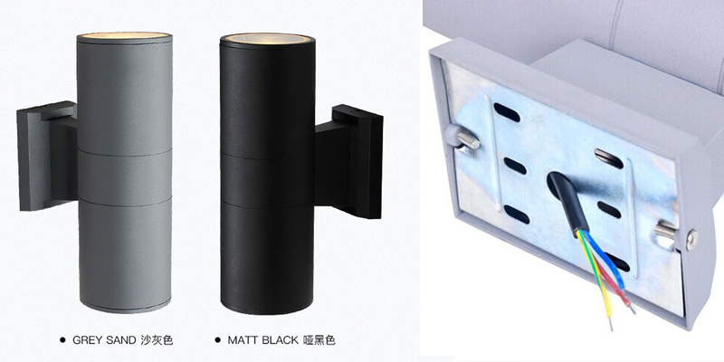 东莞宅男666视频社区照明(QDQBD-LED001)上下照双头LED墙壁灯细节图片