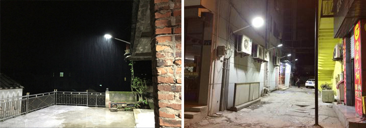 宅男666视频社区照明(QDXQDB-001)吸墙LED路灯挑臂A字/自弯/大刀路灯支臂安装效果图片