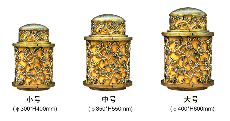 东莞宅男666视频社区照明(QDZTD-007)欧式仿古铸铝柱头灯系列规格尺寸图片