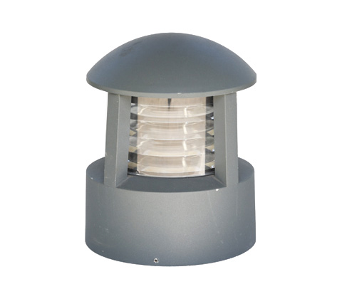 东莞宅男666视频社区照明QDCPD-YZ003铸铝圆顶矮柱草坪灯