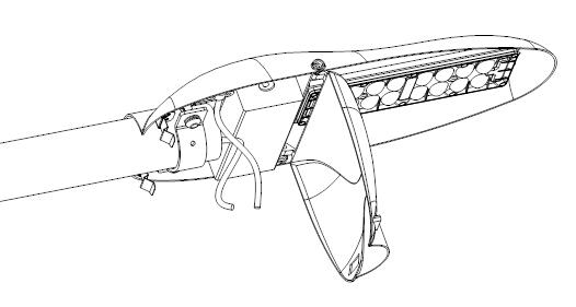 东莞宅男666视频社区照明新款LED路灯头安装步骤二2