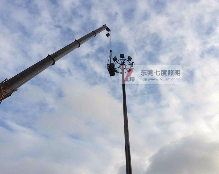 东莞宅男666视频社区照明LED宅男视频污污安装现场图片