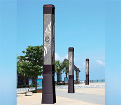 广场中式方形宅男在线观看柱