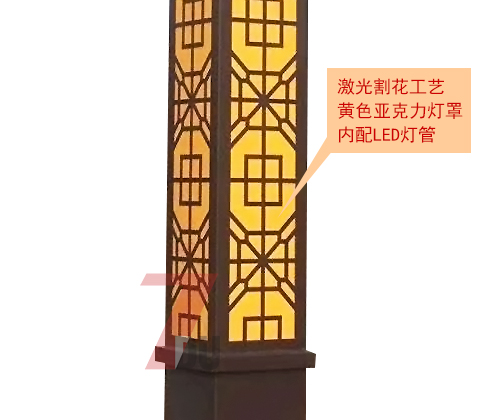 (QDJGDZ-012)3.5米广场镂空宅男在线观看柱细节展示2