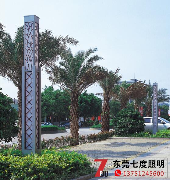 定制广场led宅男在线观看柱安装实拍效果