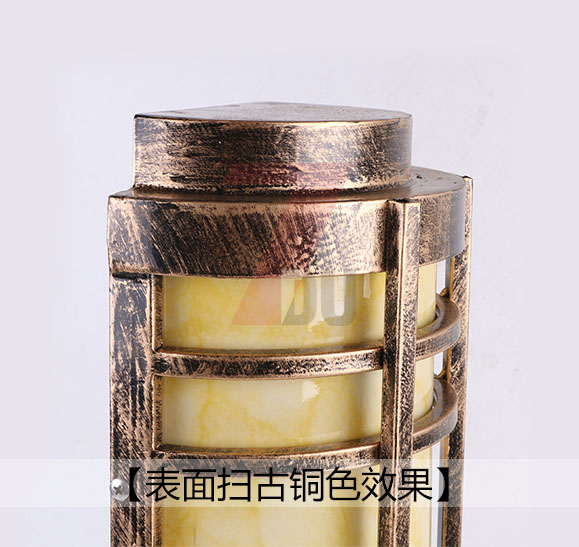 宅男666视频社区仿古铜墙壁灯扫古铜效果细节展示