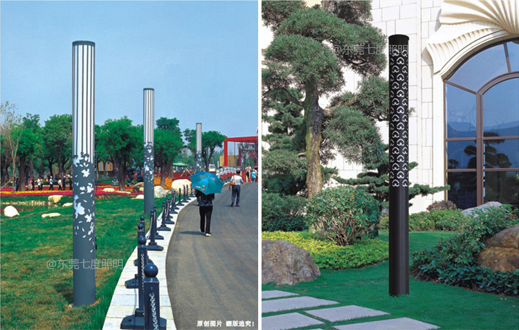 3米高219直径圆形立柱式宅男在线观看安装效果展示